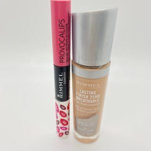 Rimmel London Foundation and Lip Color Bundle